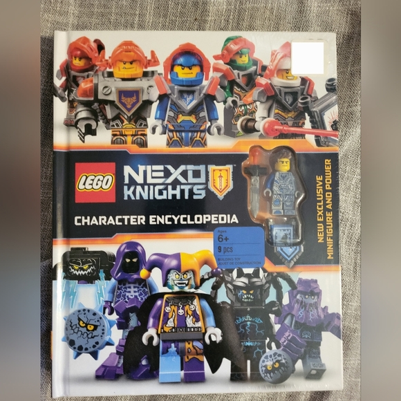 LEGO NEXO KNIGHTS Character Encyclopedia (2017) Exclusive Clay Minifigure NEW - Picture 1 of 5